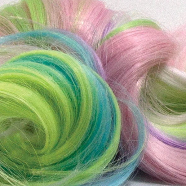 Crystal Delights My Lil Pony Tailed Butt Plug - Pastel Rainbow — image 5 of 6