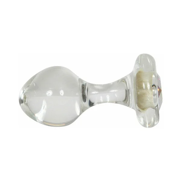 Crystal Delights Small Clear Plug  - Aurora Borealis — image 5 of 5