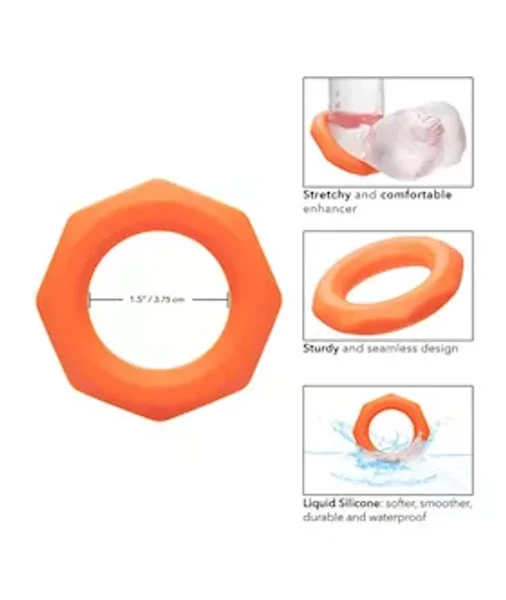 Alpha Liquid Silicone Sexagon Ring — image 23 of 24