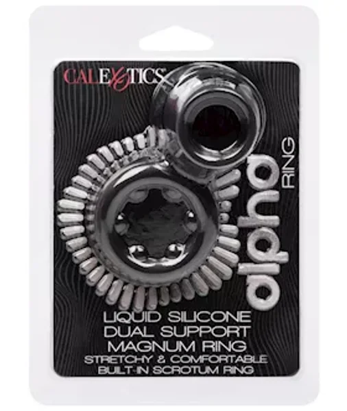 Alpha Liquid Silicone Dual Magnum Ring — image 15 of 15