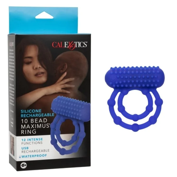 Silicone Rechargeable 10 Bead Maximus Ring — image 16 of 16