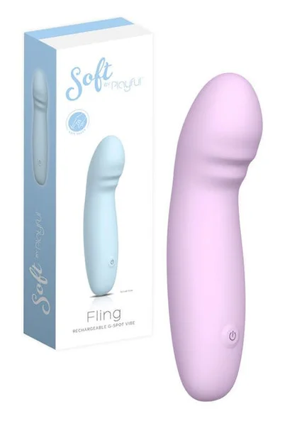 Soft by Playful Fling Rechargeable G-Spot Vibrator Purple — image 10 of 10