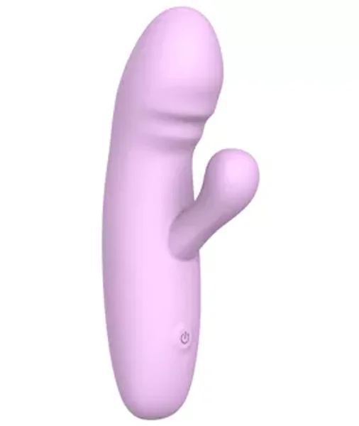 Soft by Playful Amore Rechargeable Rabbit Vibrator Purple — image 7 of 9