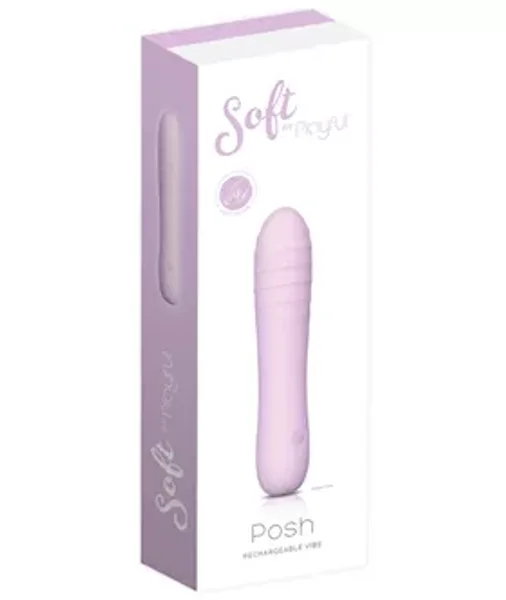 Soft by Playful Posh - Rechargeable Vibrator Purple — image 10 of 13