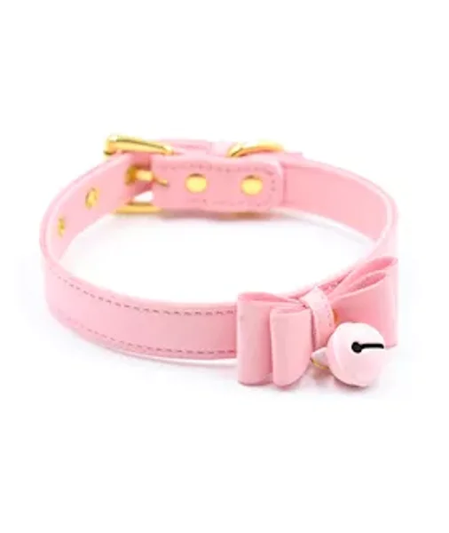 Kitty Cat Bell Collar - Pink — image 4 of 6