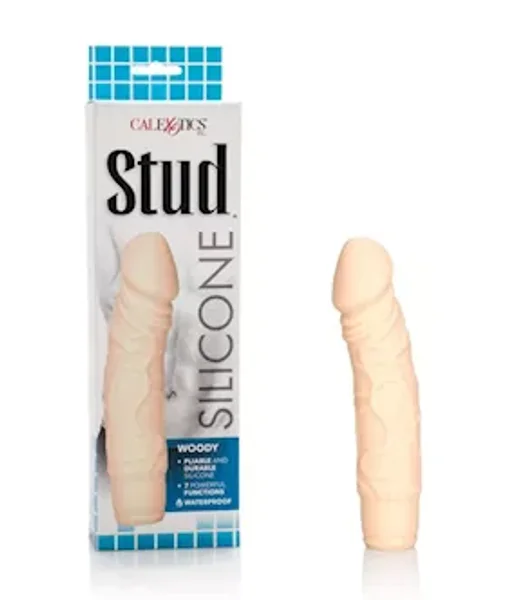 Silicone Stud Woody - Flesh - 6 Inch — image 10 of 10