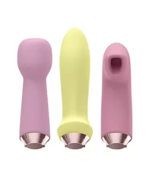 Satisfyer Marvelous Four - Interchangeable Head Vibrator - Various - Various — image 6 of 7