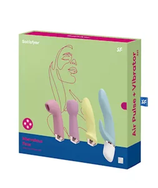 Satisfyer Marvelous Four - Interchangeable Head Vibrator - Various - Various — image 7 of 7