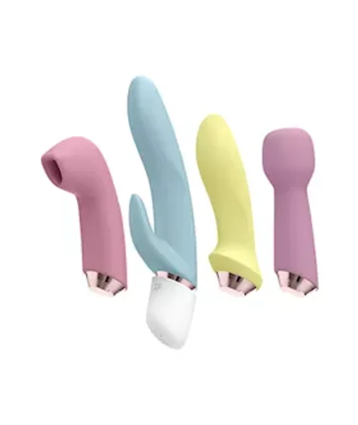 Satisfyer Marvelous Four - Interchangeable Head Vibrator - Various - Various — image 5 of 7