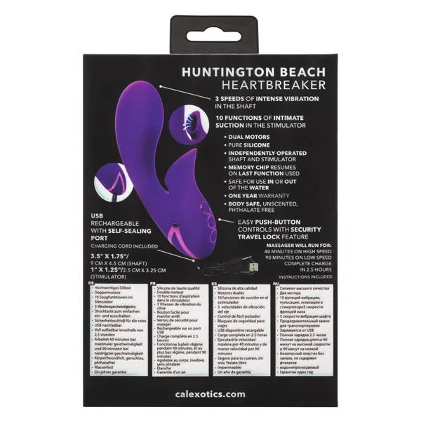 California Dreaming Huntington Beach Heartbreaker  - Purple — image 21 of 25