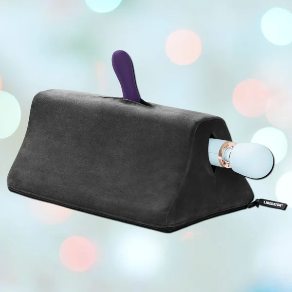 Liberator Tula Sex Toy Mount - Microvelvet Black — image 12 of 22