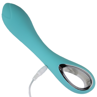 Silicone Multi Function G Spot Vibrator With Looped Handle