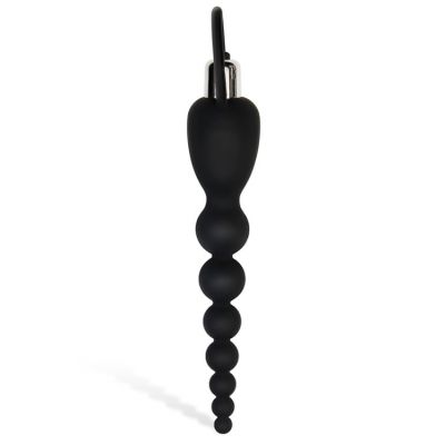Adam and Eve Vibrating 7 75 Silicone Anal Beads