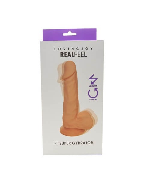 Loving Joy Super Gybrator 7 inch Rotating and Vibrating Dildo — image 6 of 6