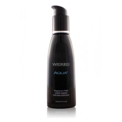 Wicked Aqua Unscented Lubricant 120ml