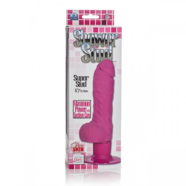 Shower Stud - Super Stud Dildo (Pink)
