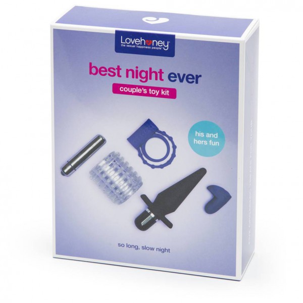 Lovehoney Best Night Ever Couple's Sex Toy Kit (5 Piece)