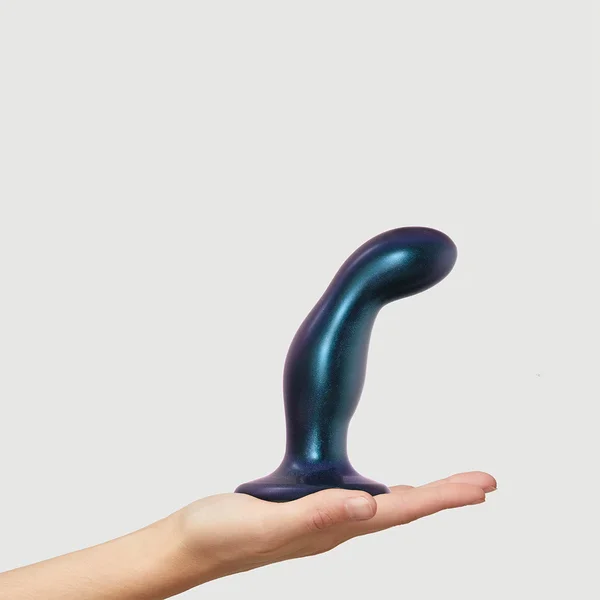Strap-On-Me Snaky Dil Medium - Metallic Blue — image 8 of 10