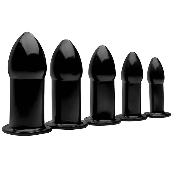 Smooth Anal Dilator Expansion Pug Kit Black — image 3 of 4