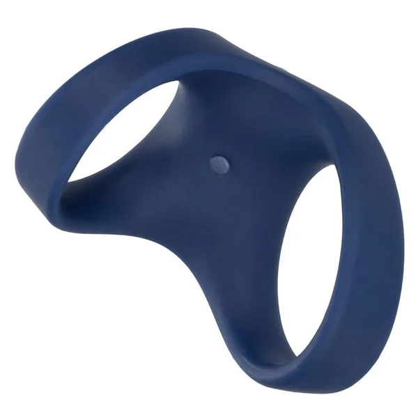 Viceroy Silicone Rechargeable Max Dual Vibrating Cock Ring Blue — image 3 of 10