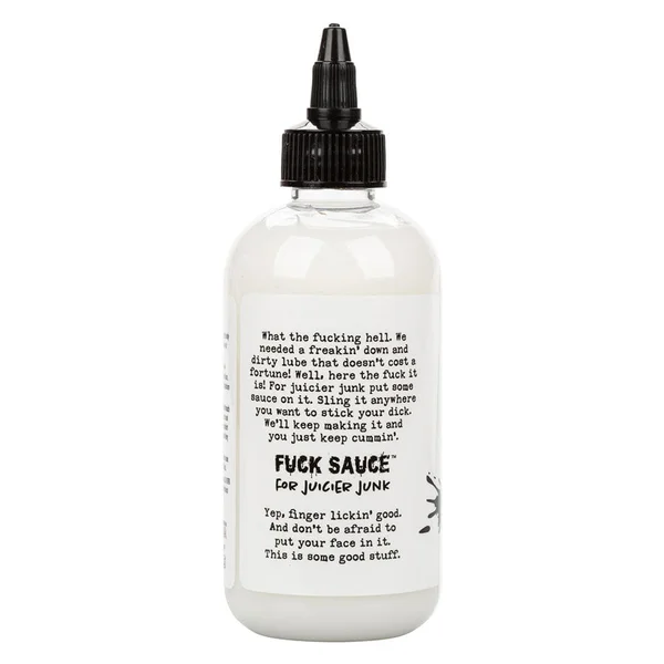 Fuck Sauce Cum Scented Water Based Lubricant 8 Oz — image 3 of 3