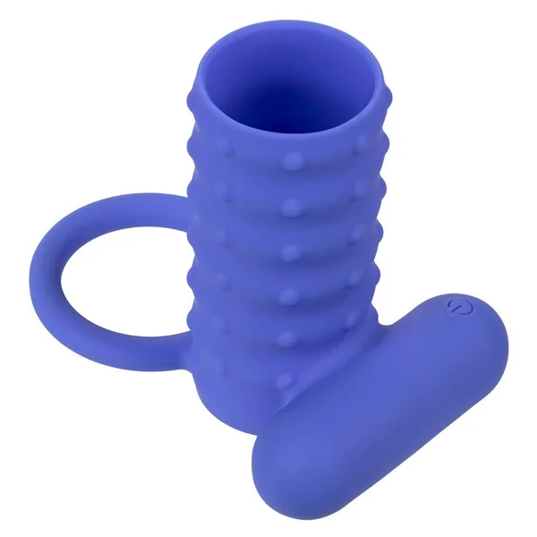 Silicone Rechargeable Endless Desires Vibrating Erection Enhancer Blue — image 5 of 8