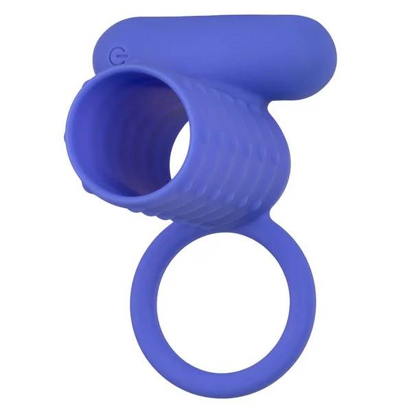 Silicone Rechargeable Endless Desires Vibrating Erection Enhancer Blue — image 6 of 8
