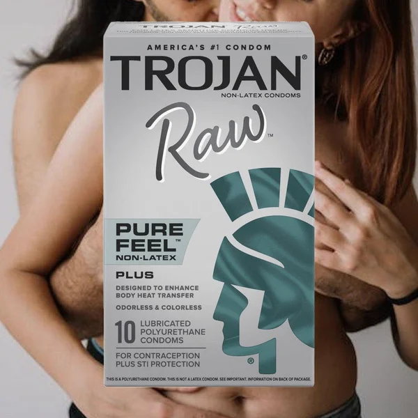 Trojan Raw Non-Latex Condoms — image 12 of 14