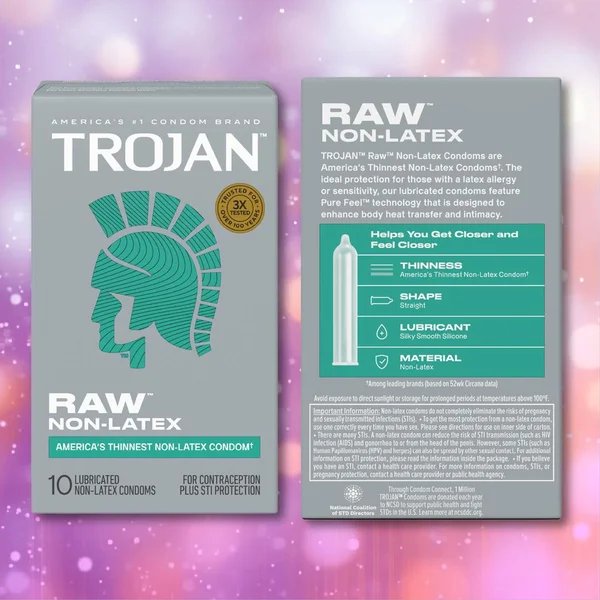 Trojan Raw Non-Latex Condoms — image 7 of 14