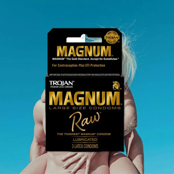 Trojan Magnum "Raw" Large Size Condoms — image 11 of 11