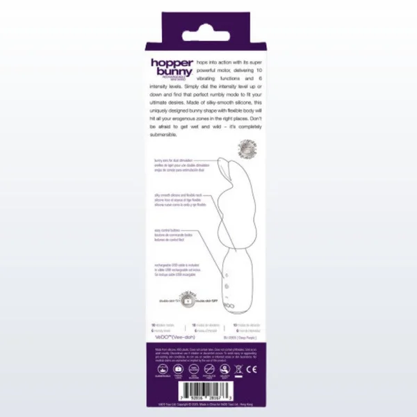 VeDO Hopper Mini Bullet Vibe - Purple — image 21 of 21