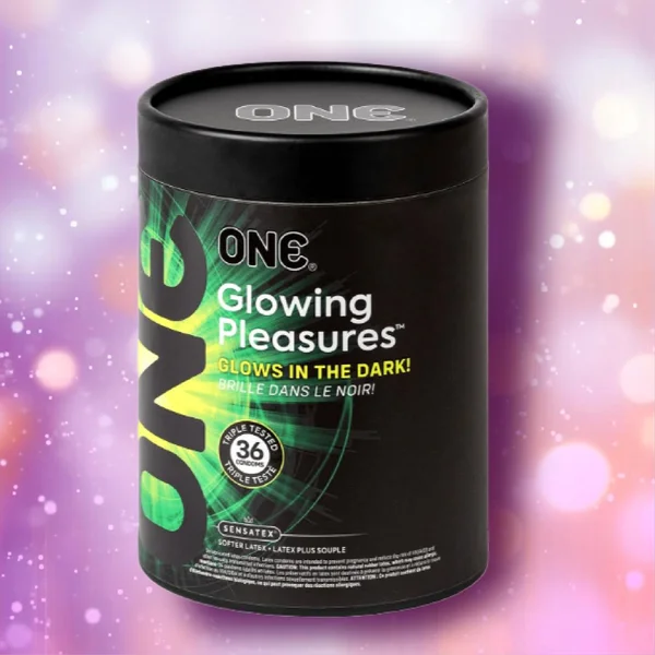 ONE Glowing Pleasure Glow-in-the-Dark Condoms — image 8 of 8