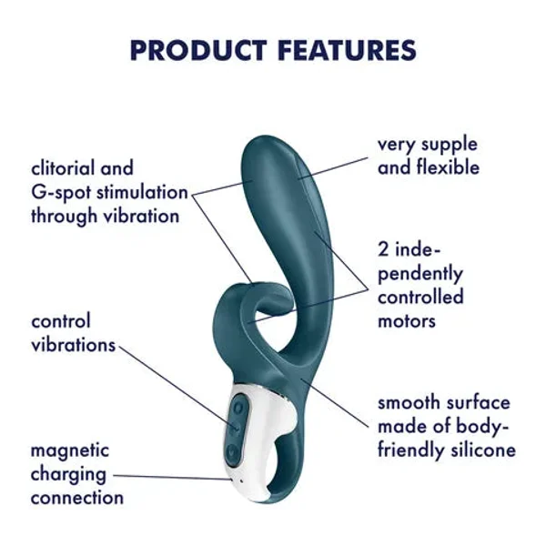 Satisfyer Hug Me Rabbit Vibe App Control — image 7 of 17