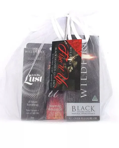 “FIRE IT UP” Black Gift Pack Romantic Gift for Him & Her — image 5 of 8