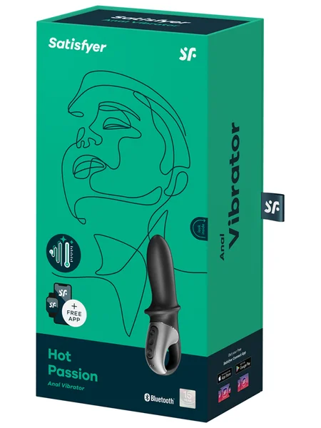Satisfyer Hot Passion Connect App Vibrator Extensive Stimulation Stimulator — image 8 of 15
