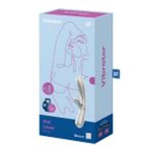 Satisfyer Hot Lover Silver/Champagne Incl. Bluetooth And App Rabbit Vibrator — image 11 of 12