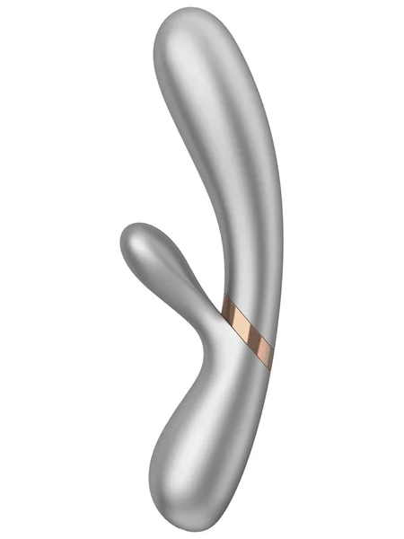 Satisfyer Hot Lover Silver/Champagne Incl. Bluetooth And App Rabbit Vibrator — image 9 of 12