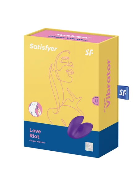 Satisfyer Love Riot Finger Vibrator Stimulator — image 20 of 25