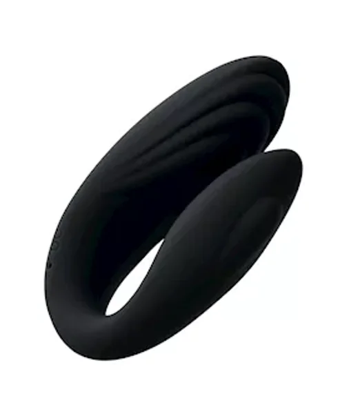 Share Satisfaction Gaia Remote Controlled Couples Vibrator - Black — image 7 of 10