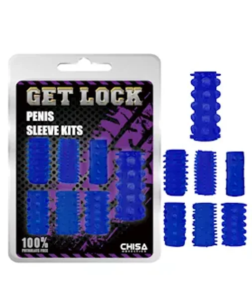 Penis Sleeve Kit - Blue — image 3 of 4