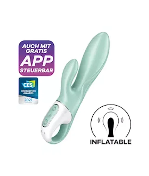 Satisfyer Air Pump Bunny 5  - 8 Inch — image 9 of 10