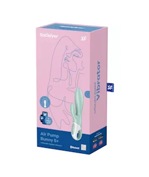 Satisfyer Air Pump Bunny 5  - 8 Inch — image 10 of 10