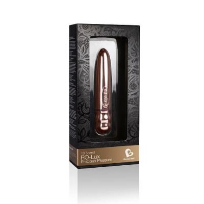Rocks Off RO LUX 10 Function Rose Gold Vibrating Bullet