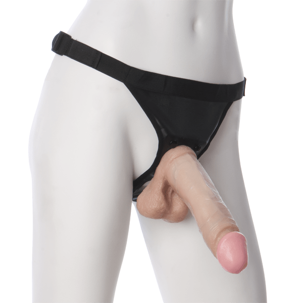 Doc Johnson Vac-U-Lock Harness and 8 Inch Realistic Dildo