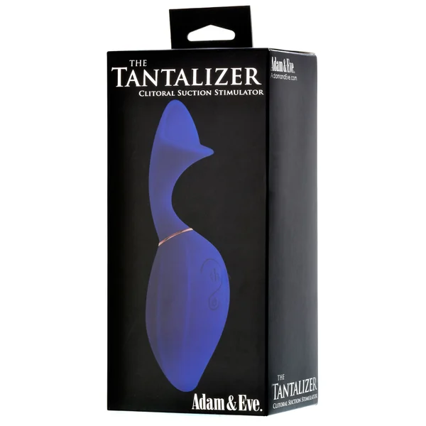 Adam & Eve Tantalizer Clit Suction Massager - Blue — image 9 of 12