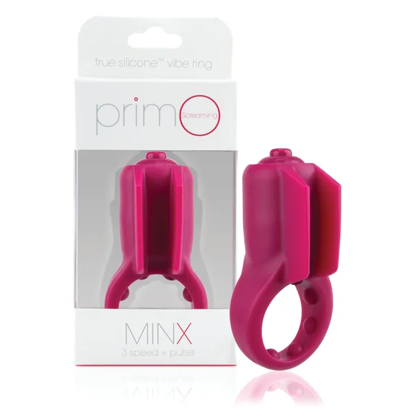 Primo Minx Premium Silicone Vibe Ring - Merlot — image 13 of 15