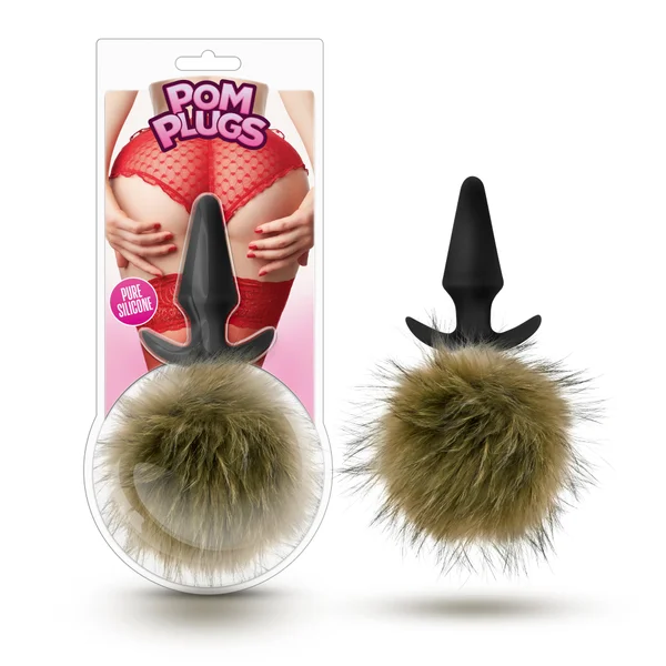 Pom Plugs Fur Pom Pom - Brown — image 22 of 23