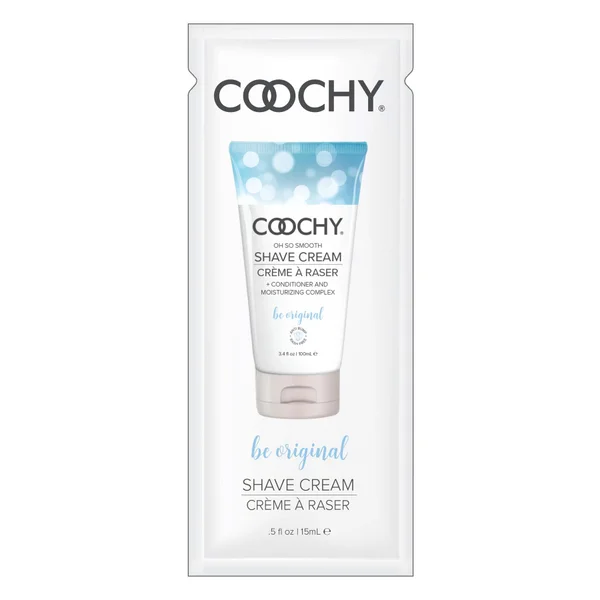 Coochy Shave Cream - Be Original - 15 ml Foils 24 Count Display — image 9 of 10