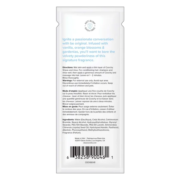 Coochy Shave Cream - Be Original - 15 ml Foils 24 Count Display — image 10 of 10