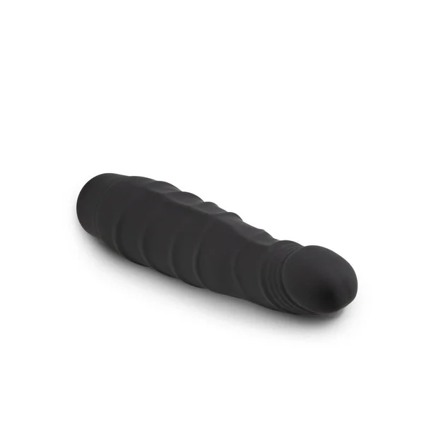 Silicone Willy's - Slim - 6.5 Inch Vibrating Dildo - Black — image 10 of 10